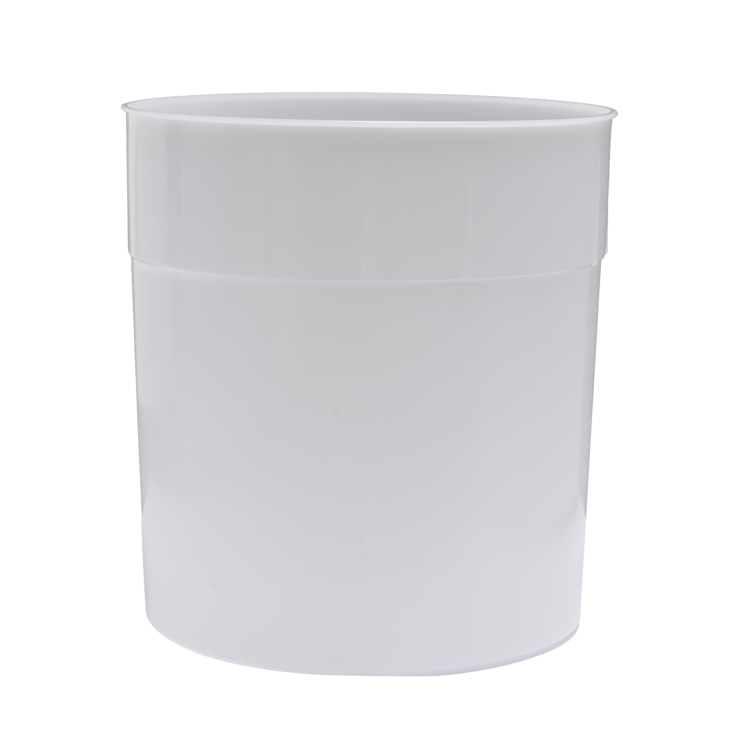 3 Gallon White Plastic Ice Cream Container Lid - ePackageSupply