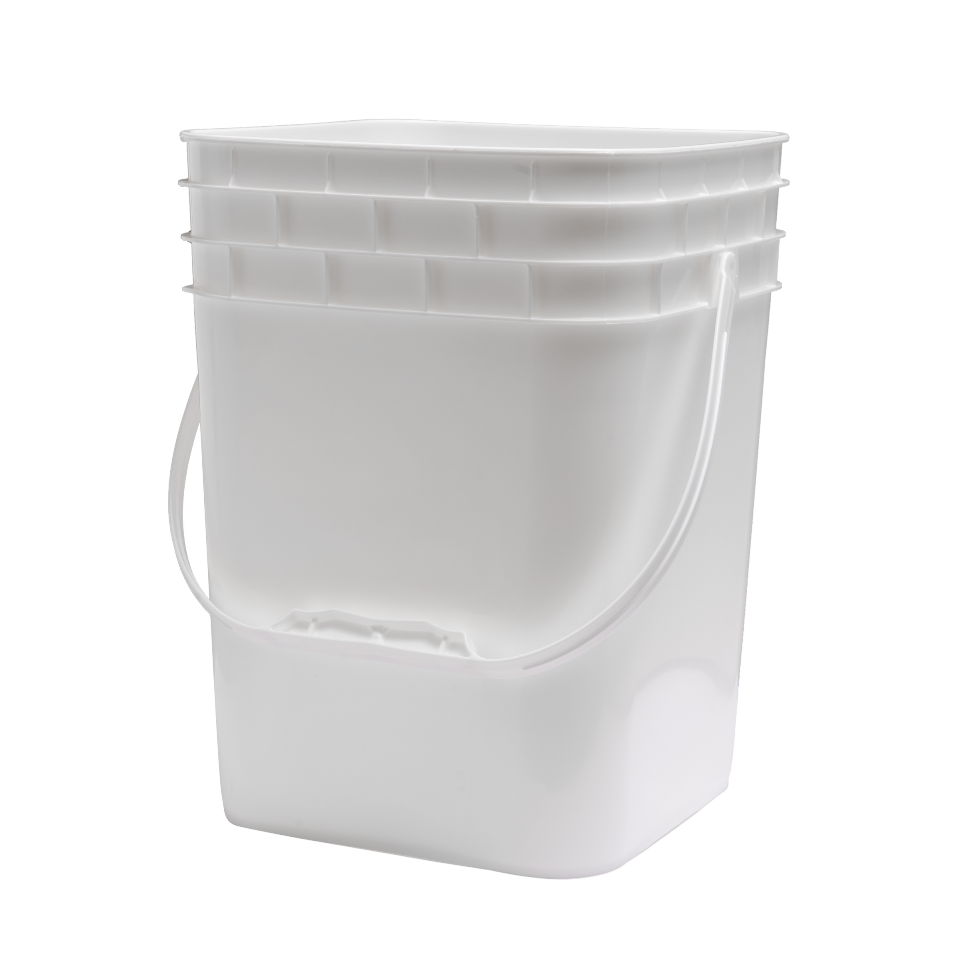 Economy Green 4 Gallon Square Bucket