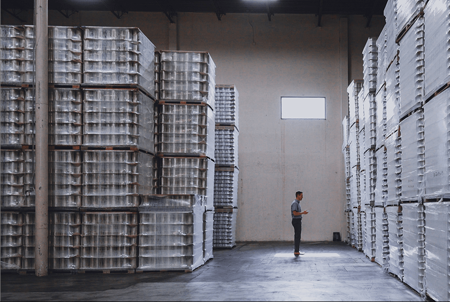 worker in warehouse